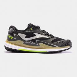 Buty tenisowe męskie Joma Ace Man Clay. Czarne buty sportowe męskie Joma, bez zapięcia, tenisowe. Za 399.00 zł.