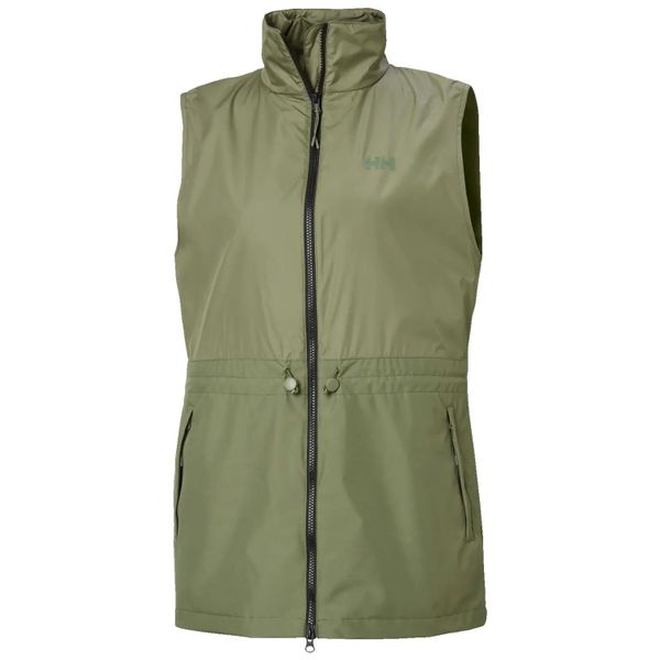 Damska kurtka bez rękawów Helly Hansen Essence Spring. Zielone kurtki damskie Helly Hansen, na lato, uniwersalny, bez wzorów, z materiału, z kapturem, na fitness i siłownię. Za 426.00 zł.