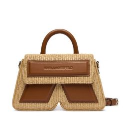 Torebka KARL LAGERFELD. Brązowe torebki do ręki damskie KARL LAGERFELD, bez wzorów, klasyczne, bez dodatków. Za 1,199.00 zł.