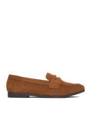Lasocki Lordsy CEO-WI16-ZARA-07 Brązowy jasny. Brązowe mokasyny damskie Lasocki, bez wzorów, ze skóry, bez obcasa, bez zapięcia. Za 199.99 zł.