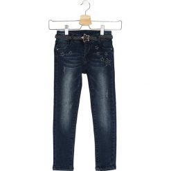 Granatowe Jeansy Final Stage. Niebieskie jeansy dla dziewczynek Born2be, z jeansu. Za 39.99 zł.