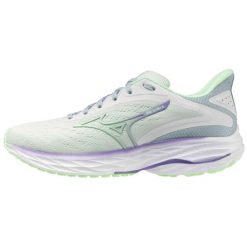 Buty do biegania damskie Mizuno Wave Ultima 16. Zielone obuwie sportowe damskie Mizuno, bez wzorów, do biegania, mizuno wave. Za 409.99 zł.