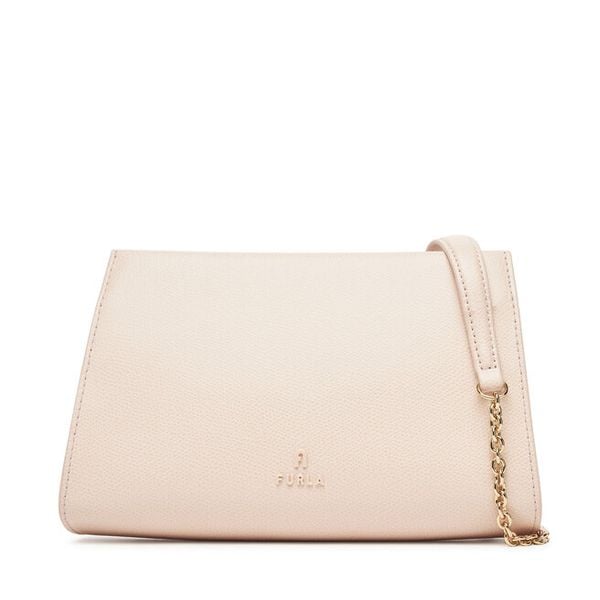 Torebka Furla. Brązowe listonoszki damskie Furla, bez wzorów, bez dodatków. Za 789.99 zł.