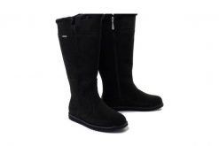 EMU AUSTRALIA W11799 Moonta black, kozaki damskie. Czarne kozaki damskie Emu Australia, z gumy, bez obcasa. Za 1,099.90 zł.