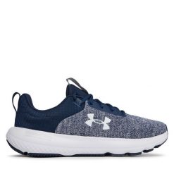 Buty do biegania Under Armour. Białe obuwie sportowe damskie Under Armour, bez wzorów, do biegania. Za 239.99 zł.