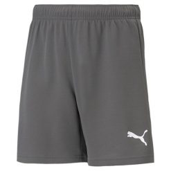 Spodenki dziecięce Puma Team Rise. Białe szorty dla chłopców Puma, na lato, bez wzorów, z materiału. Za 59.99 zł.