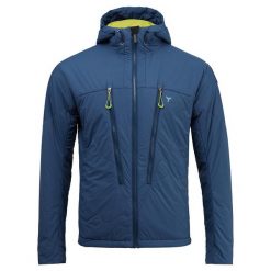 Kurtka męska Silvini Men Jacket Lupo. Niebieskie kurtki męskie Silvini, na zimę, l, bez wzorów, sportowe, z kapturem. Za 599.99 zł.