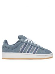 Adidas Sneakersy Campus 00s JQ2042 Niebieski. Niebieskie buty sportowe dziewczęce Adidas, bez wzorów, z materiału, bez zapięcia. Za 399.99 zł.