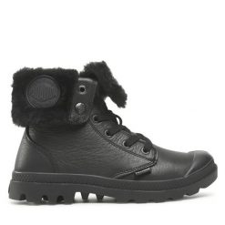 Trapery Palladium. Czarne kozaki damskie Palladium. Za 499.99 zł.
