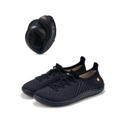 Buty Do Chodzenia Damskie Brubeck Merino Barefoot. Czarne obuwie sportowe damskie Brubeck, bez wzorów, trekkingowe. Za 349.00 zł.