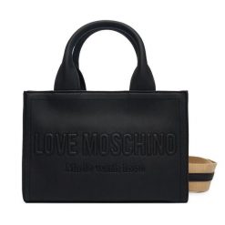 Torebka LOVE MOSCHINO. Czarne torebki do ręki damskie Love Moschino, bez wzorów, klasyczne, bez dodatków. Za 879.99 zł.