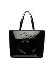 Eva Minge Torebka EO-ALISON-LDA8224-1 Czarny. Czarne torebki do ręki damskie Eva Minge, bez wzorów, z materiału, bez dodatków. Za 239.99 zł.