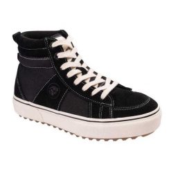Męskie Buty Sportowe Bomer Mid Cow Suede. Czarne trekkingi męskie IGUANA, trekkingowe. Za 347.03 zł.