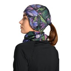 Czapka z otworem na kucyk Damska Nessi Sportswear. Niebieskie czapki i kapelusze damskie NESSI SPORTSWEAR, bez wzorów. Za 139.00 zł.