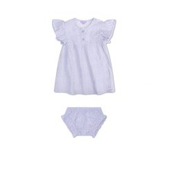 Sukienka plażowa dla dziewczynki 5148 muślin liliowy leopard. Fioletowe sukienki dla dziewczynek SWIM ESSENTIALS, na lato, bez wzorów, z bawełny, bez ramiączek. Za 200.99 zł.