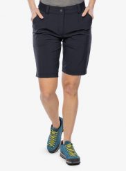 Spodenki turystyczne damskie Vaude Farley Stretch Shorts II. Czarne szorty damskie Vaude, s, bez wzorów, z elastanu, biznesowe. Za 335.49 zł.