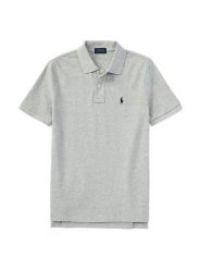 Polo Ralph Lauren Polo Bsr 322603252 Szary Regular Fit. Szare t-shirty dla chłopców Polo Ralph Lauren, bez wzorów, z bawełny, bez ramiączek. Za 199.99 zł.