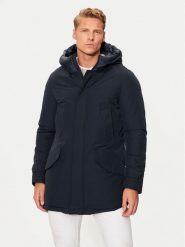 Woolrich Kurtka puchowa CFWOOU0487MRUT0001 Granatowy Regular Fit. Niebieskie kurtki męskie Woolrich, m, bez wzorów, z puchu, bez kaptura. Za 2,929.00 zł.