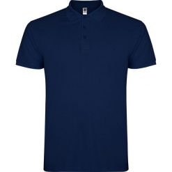 Męska Koszulka Polo Star. Niebieskie koszulki polo męskie ROLY, l, bez wzorów, z bawełny, retro, bez ramiączek. Za 61.99 zł.