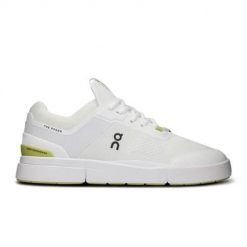 Buty do biegania damskie On The Roger Spin. Białe obuwie sportowe damskie On, bez wzorów, z materiału, do biegania. Za 794.00 zł.