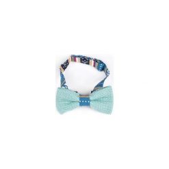 MUCHA LNIANA GOTOWA AQUAMARINE LINEN. Zielone krawaty i muchy R3s men's accessories, ze lnu. Za 69.00 zł.