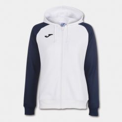Bluza sportowa damska Joma Academy IV. Białe bluzy damskie Joma, xl, bez wzorów, bez kaptura. W wyprzedaży za 152.75 zł.