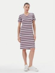 Olsen Sukienka dzianinowa 13002002 Kolorowy Regular Fit. Sukienki damskie Olsen, bez wzorów, z dzianiny, bez kołnierzyka, bez ramiączek. Za 319.99 zł.