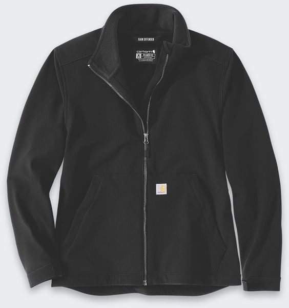 Kurtka męska Carhartt Softshell Carhartt Rain Defender Galesburg Black. Czarne kurtki męskie Carhartt, m, bez wzorów, z softshellu, bez kaptura. Za 409.17 zł.