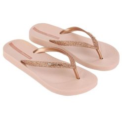 Klapki damskie Ipanema Anatomica Lolita. Czerwone klapki damskie Ipanema, bez wzorów, sportowe, bez obcasa. Za 132.80 zł.