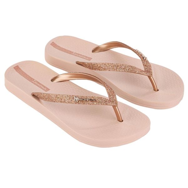 Klapki damskie Ipanema Anatomica Lolita. Czerwone klapki damskie Ipanema, bez wzorów, z gumy, eleganckie, bez obcasa. Za 72.99 zł.