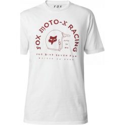 FOX T-Shirt Męski Fifty Premium Xxl Biały. Białe t-shirty męskie FOX. Za 117.00 zł.
