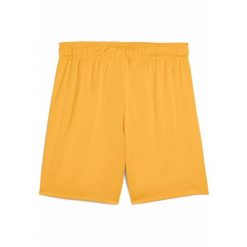 Męskie koszykarskie szorty meczowe Maccabi PUMA Gold Fusion Yellow. Żółte krótkie spodenki sportowe męskie Puma, m, bez wzorów, do koszykówki. W wyprzedaży za 189.00 zł.
