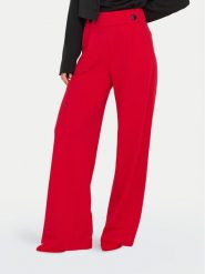 JDY Spodnie materiałowe Geggo 15208430 Czerwony Wide Leg. Czerwone spodnie materiałowe damskie JDY, s, bez wzorów, z materiału. Za 119.99 zł.