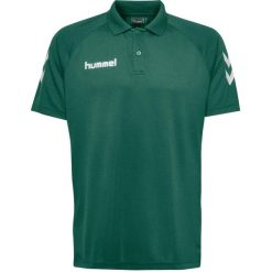 Koszulka polo Hummel CORE FUNCTIONAL POLO. Zielone koszulki polo męskie Hummel, m, bez wzorów, sportowe, bez ramiączek. Za 74.00 zł.