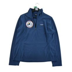 Second life - Patagonia bluza polarowa męska - Stan bardzo dobry. Niebieskie bluzy męskie Patagonia, l, bez wzorów, z materiału, bez kaptura. Za 212.96 zł.