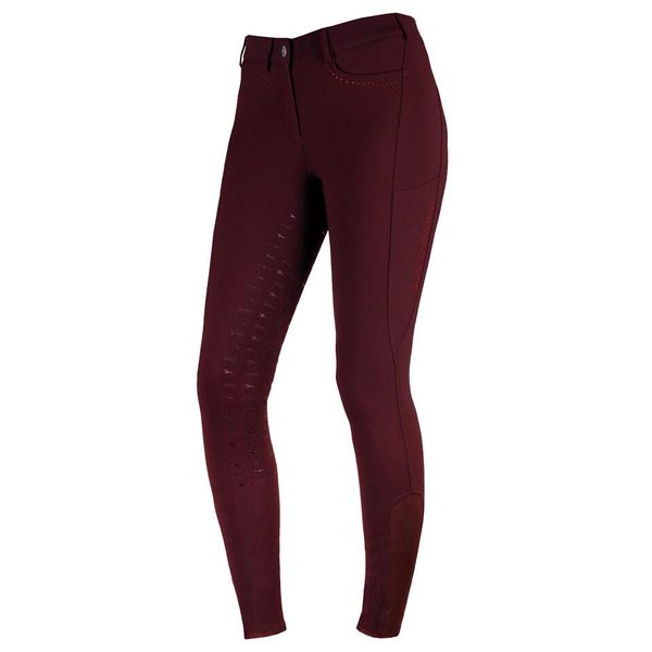 Damskie spodnie do jazdy konnej full zip Schockemöehle Victory. Fioletowe spodnie materiałowe damskie SCHOCKEMÖHLE, bez wzorów. Za 851.00 zł.
