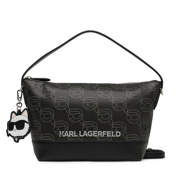 Torebka KARL LAGERFELD. Czerwone listonoszki damskie KARL LAGERFELD, bez wzorów, bez dodatków. Za 449.99 zł.