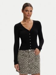 ONLY Kardigan Mist 15363392 Czarny Slim Fit. Czarne swetry damskie Only, s, bez wzorów, z syntetyku, bez kołnierzyka, bez ramiączek, bez kaptura. Za 129.99 zł.