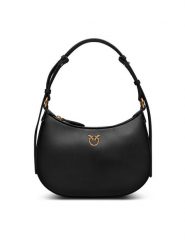 Pinko Torebka Half Moon Mini Fl . PE 24 PLTT 102790 A0F1 Czarny. Czarne torebki do ręki damskie Pinko, bez wzorów, ze skóry, bez dodatków. Za 1,329.00 zł.