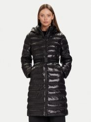 Calvin Klein Kurtka zimowa LV044D543G Czarny Slim Fit. Czarne kurtki damskie Calvin Klein, na zimę, xxs, bez wzorów, z syntetyku, bez kaptura. Za 839.99 zł.