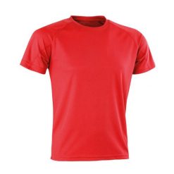 Męska Koszulka Impact Aircool. Czerwone koszulki sportowe męskie SPIRO, l, bez wzorów, bez kołnierzyka, bez ramiączek, trekkingowe. Za 34.99 zł.