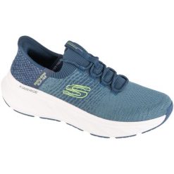 Buty sportowe Sneakersy męskie, Slip-Ins: Edgeride - Raygo. Niebieskie buty sportowe męskie Skechers, bez zapięcia, trekkingowe. Za 279.99 zł.