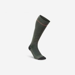 Skarpety outdoorowe wytrzymałe Solognac Active 500 długie. Skarpety męskie SOLOGNAC, bez wzorów, z poliamidu. Za 54.99 zł.