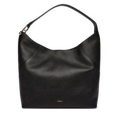 Torebka Furla. Czarne torebki do ręki damskie Furla, bez wzorów, klasyczne, bez dodatków. Za 1,839.00 zł.