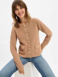 JOOP! Kardigan z zawartością kaszmiru - Kimberly Kobiety dzianina grubo tkana brązowy, 42. Brązowe kardigany damskie JOOP!, bez wzorów, z dzianiny. Za 649.95 zł.