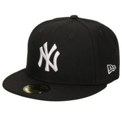Męska czapka z daszkiem New Era New York Yankees MLB Basic Cap. Czarne czapki i kapelusze męskie New Era, bez wzorów, sportowe. Za 206.50 zł.