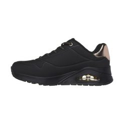 Buty na co dzień damskie SKECHERS UNO SHIMMER. Czarne obuwie sportowe damskie Skechers, bez wzorów, trekkingowe, Skechers Sport. Za 303.00 zł.