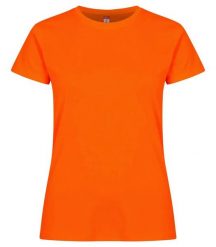 Clique Basic Active-T Women Koszulka 100% poliester – Visibility Orange. Brązowe t-shirty damskie CLIQUE, l, bez wzorów, z dzianiny, bez kołnierzyka. Za 103.67 zł.
