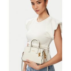 Torebka MICHAEL Michael Kors. Białe torebki do ręki damskie MICHAEL Michael Kors, bez wzorów, klasyczne, bez dodatków. Za 690.99 zł.