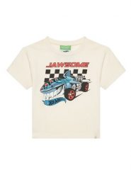 United Colors Of Benetton T-Shirt 3I1XG10I3 Beżowy Regular Fit. Brązowe t-shirty dla chłopców United Colors Of Benetton, bez wzorów, z bawełny, bez ramiączek. Za 49.99 zł.